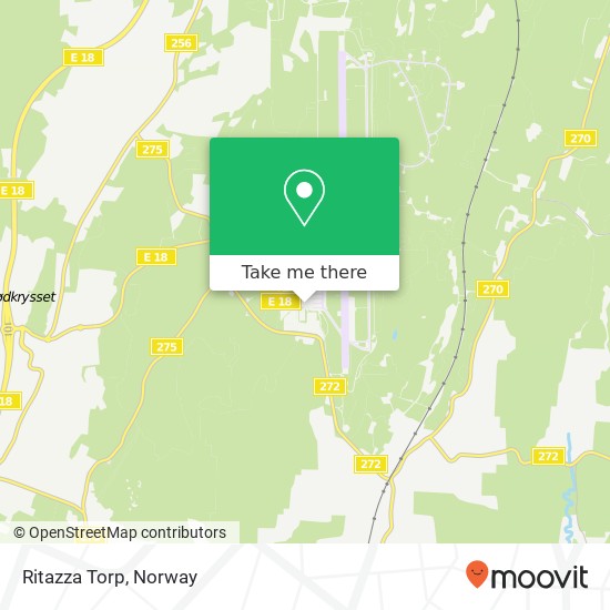 Ritazza Torp map