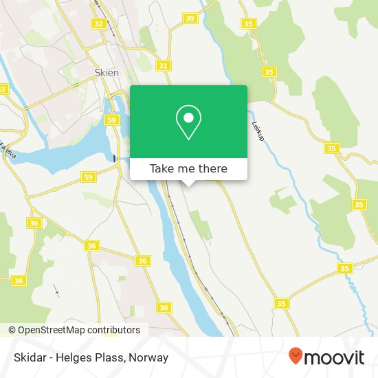 Skidar - Helges Plass map