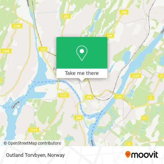 Outland Torvbyen map