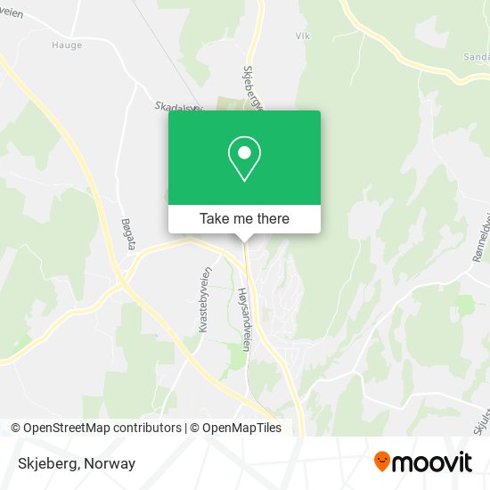 Skjeberg map