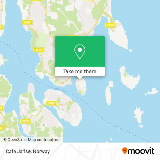 Cafe Jarlsø map