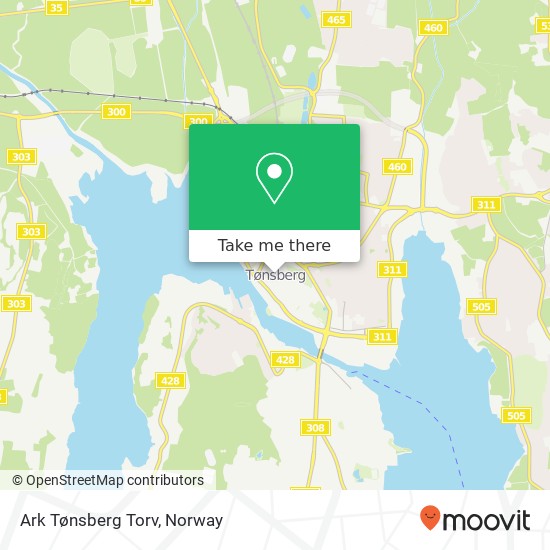 Ark Tønsberg Torv map