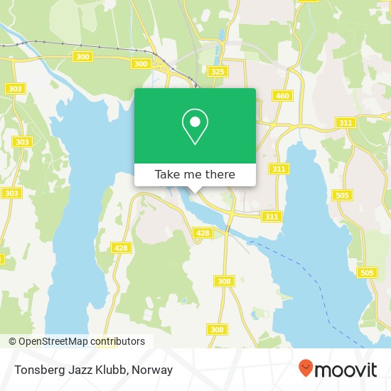 Tonsberg Jazz Klubb map