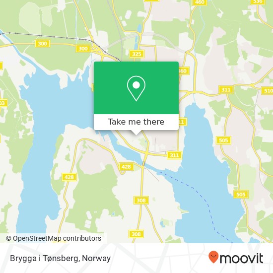 Brygga i Tønsberg map