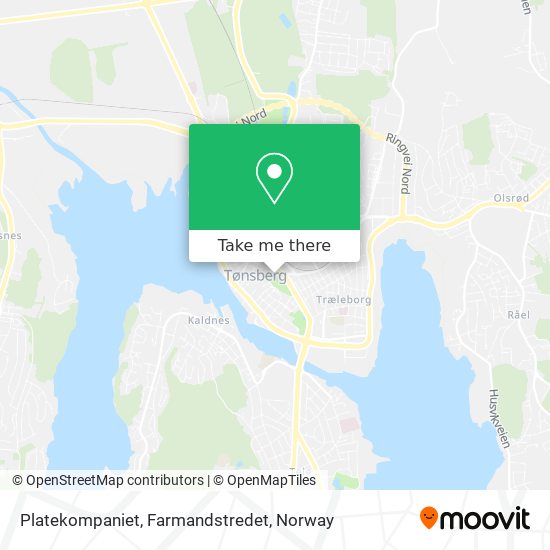 Platekompaniet, Farmandstredet map
