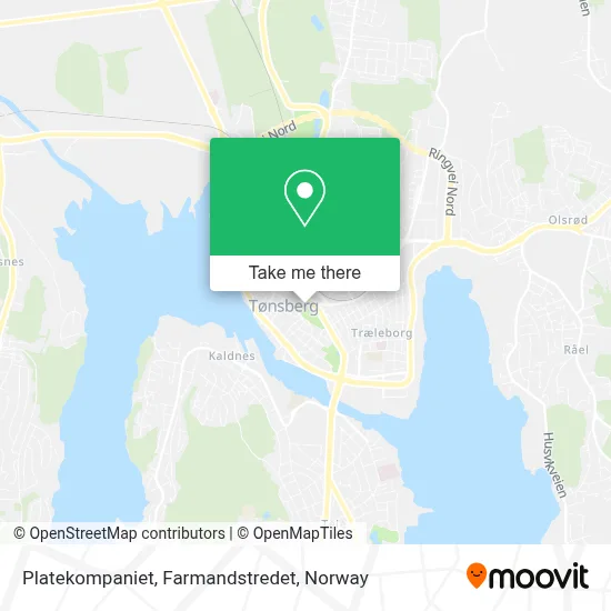 Platekompaniet, Farmandstredet map