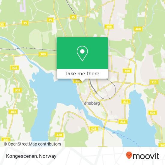 Kongescenen map