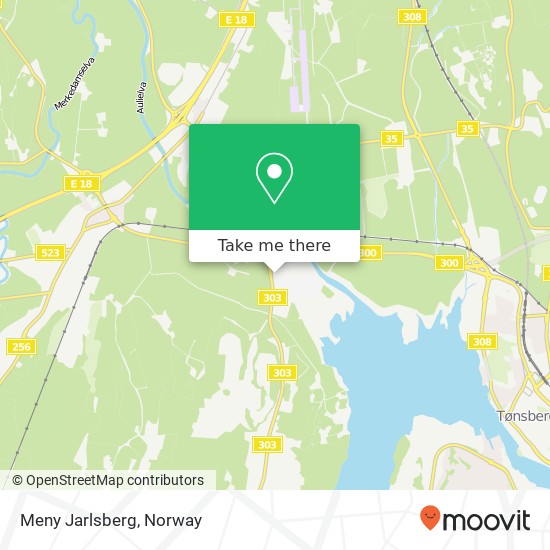 Meny Jarlsberg map