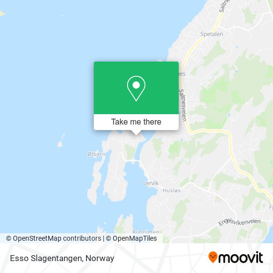 Esso Slagentangen map