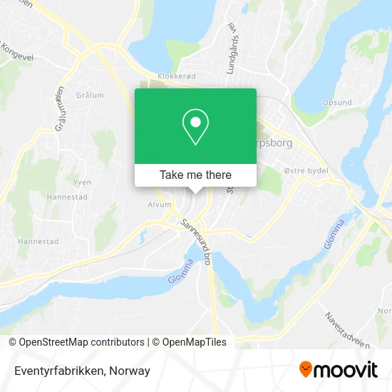 Eventyrfabrikken map