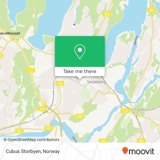 Cubus Storbyen map
