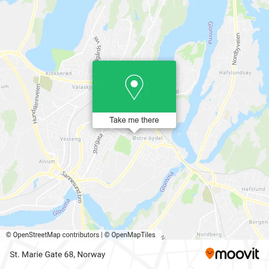 St. Marie Gate 68 map