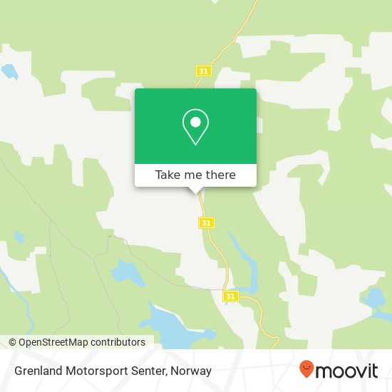 Grenland Motorsport Senter map