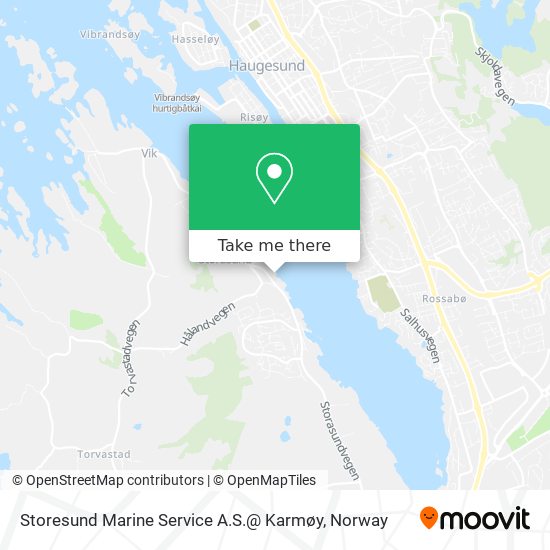Storesund Marine Service A.S.@ Karmøy map