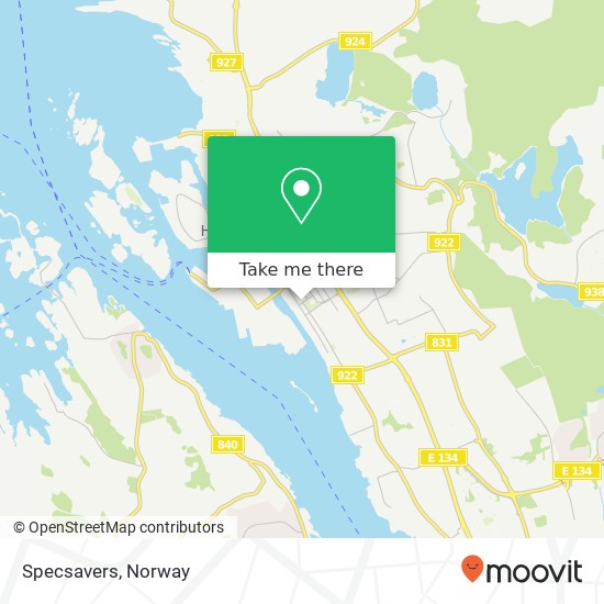 Specsavers map