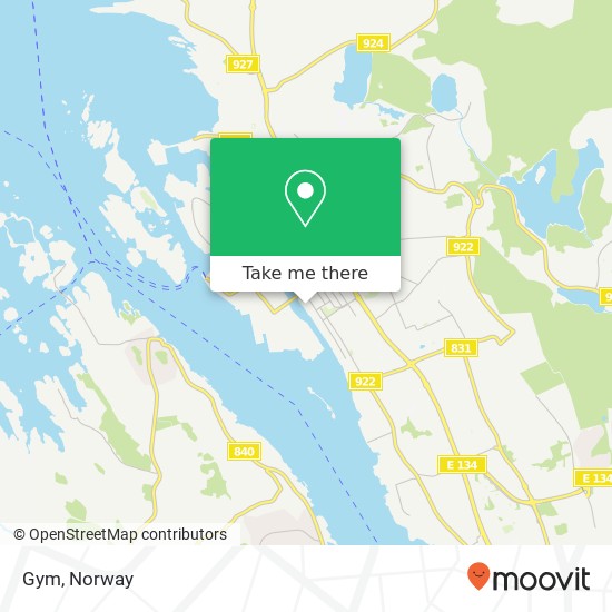 Gym map