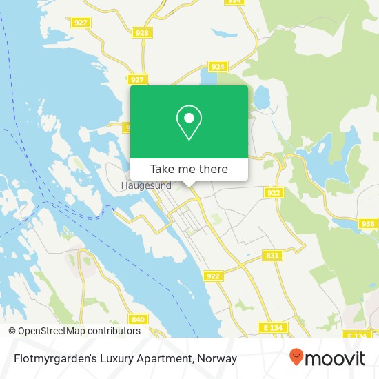 Flotmyrgarden's Luxury Apartment map