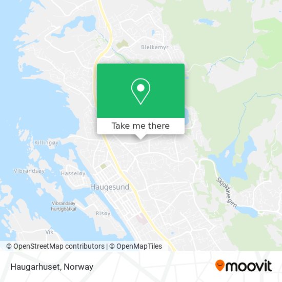 Haugarhuset map