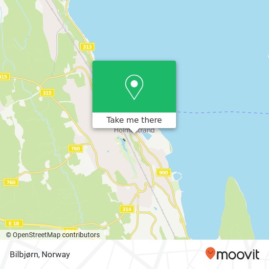Bilbjørn map