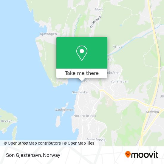 Son Gjestehavn map
