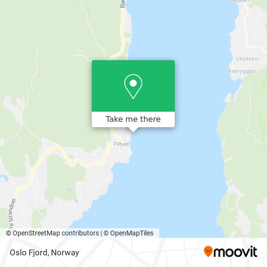 Oslo Fjord map