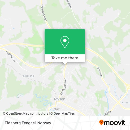 Eidsberg Fengsel map