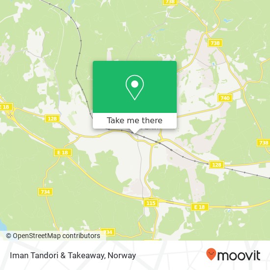 Iman Tandori & Takeaway map