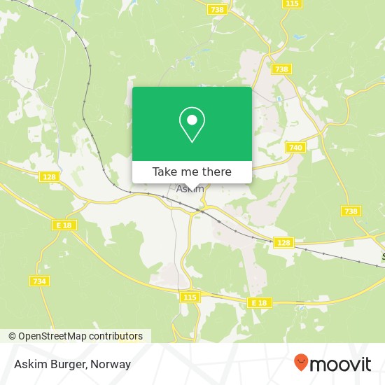 Askim Burger map