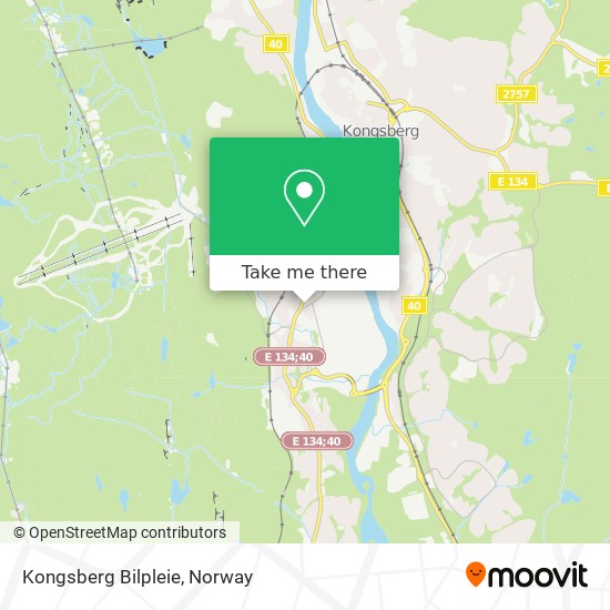 Kongsberg Bilpleie map