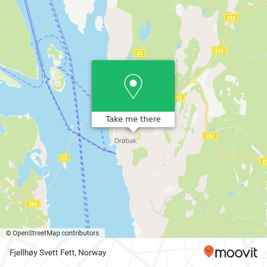 Fjellhøy Svett Fett map