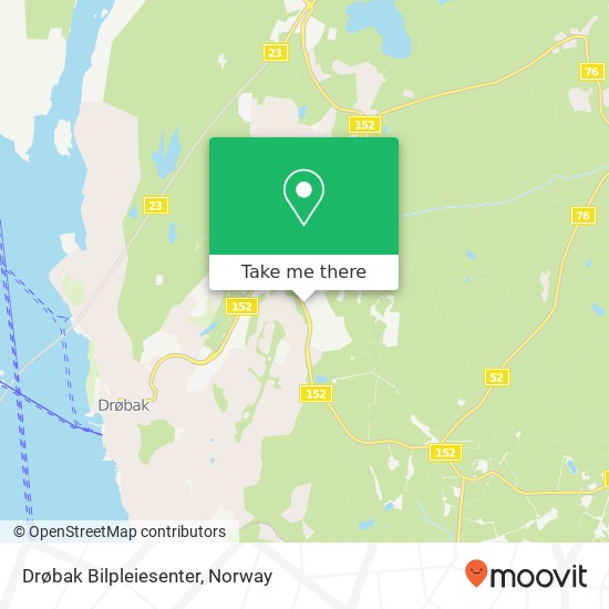 Drøbak Bilpleiesenter map