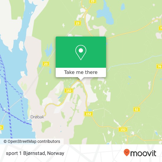 sport 1 Bjørnstad map