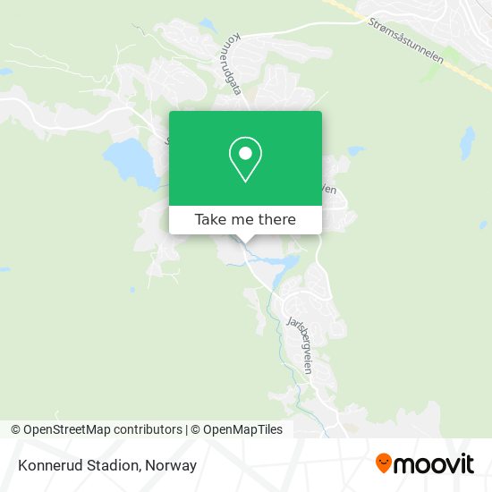 Konnerud Stadion map