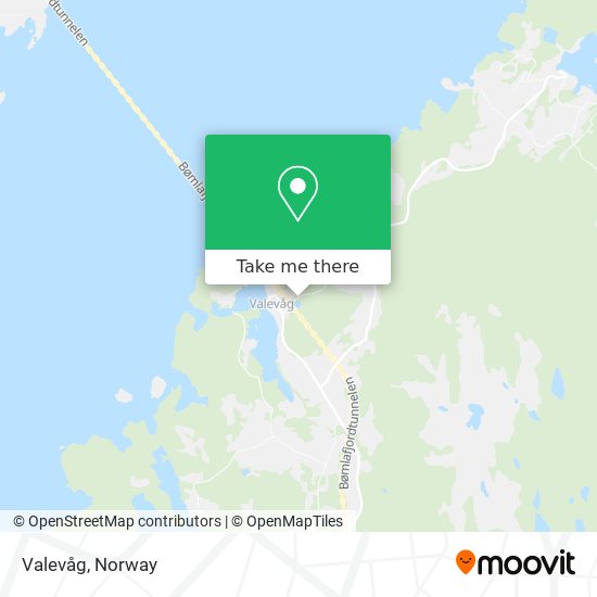 Valevåg map