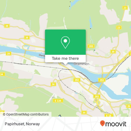 Papirhuset map