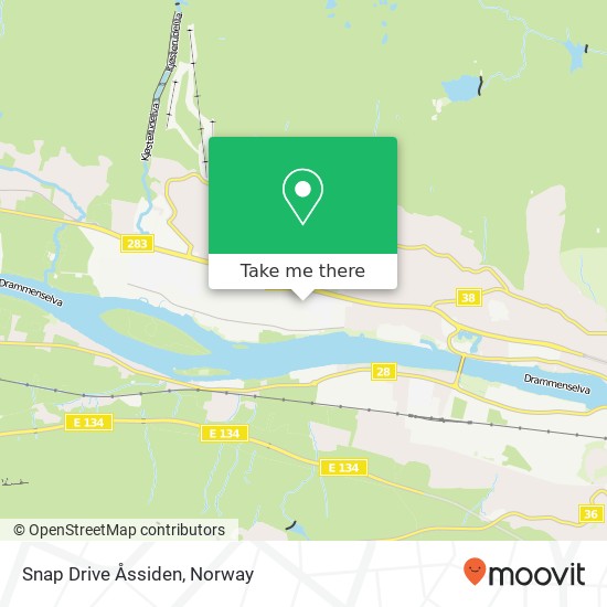 Snap Drive Åssiden map