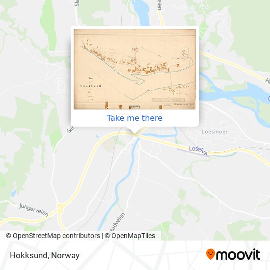 Hokksund map