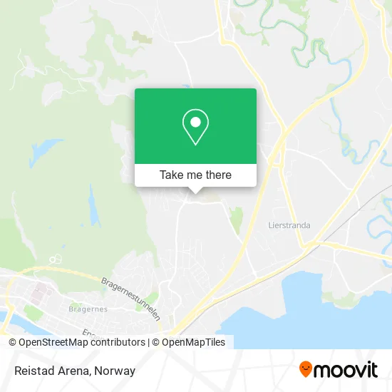 Reistad Arena map