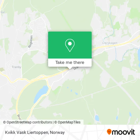 Kvikk Vask Liertoppen map