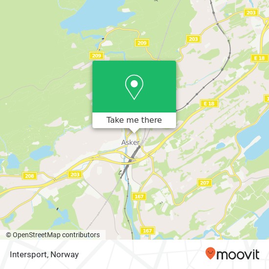 Intersport map