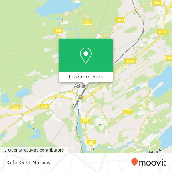 Kafe Kvist map