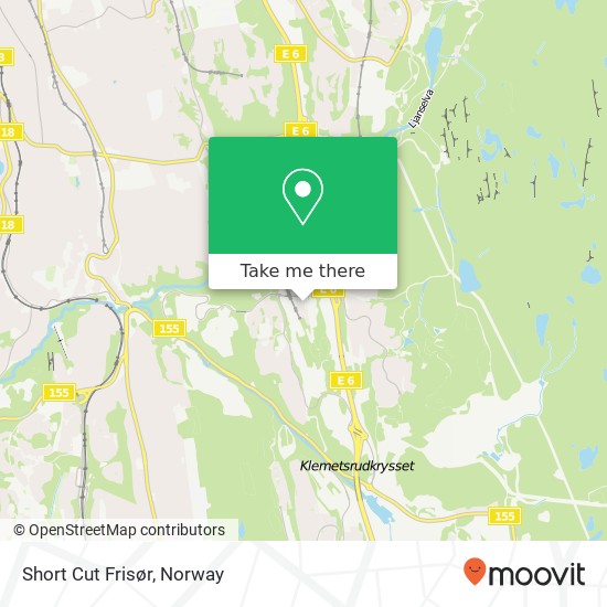 Short Cut Frisør map