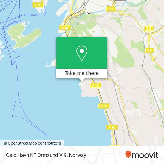 Oslo Havn KF Ormsund V 9 map