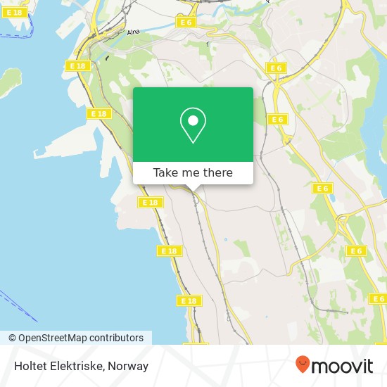 Holtet Elektriske map