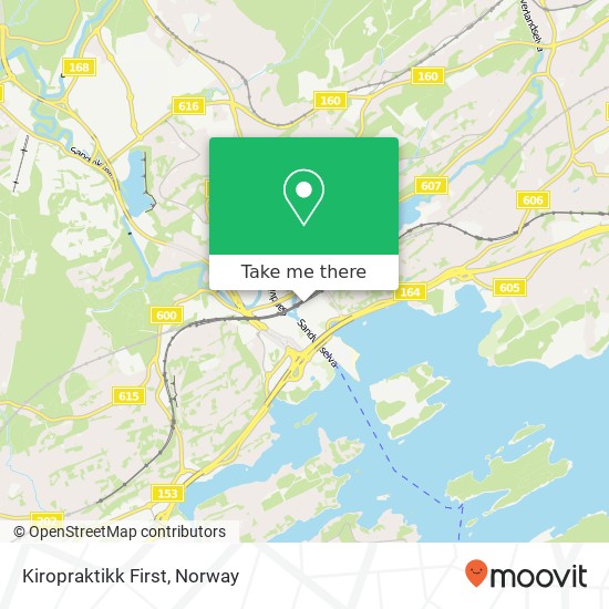 Kiropraktikk First map