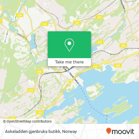 Askeladden gjenbruks butikk map