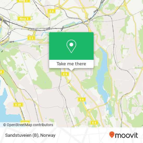 Sandstuveien (B) map