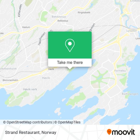 Strand Restaurant map
