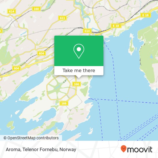 Aroma, Telenor Fornebu map