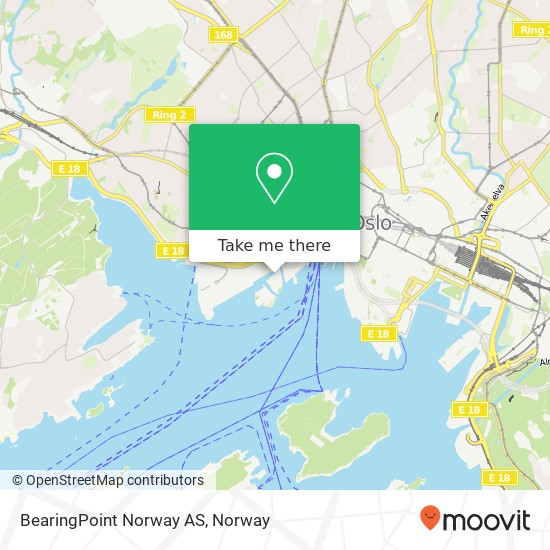 BearingPoint Norway AS map